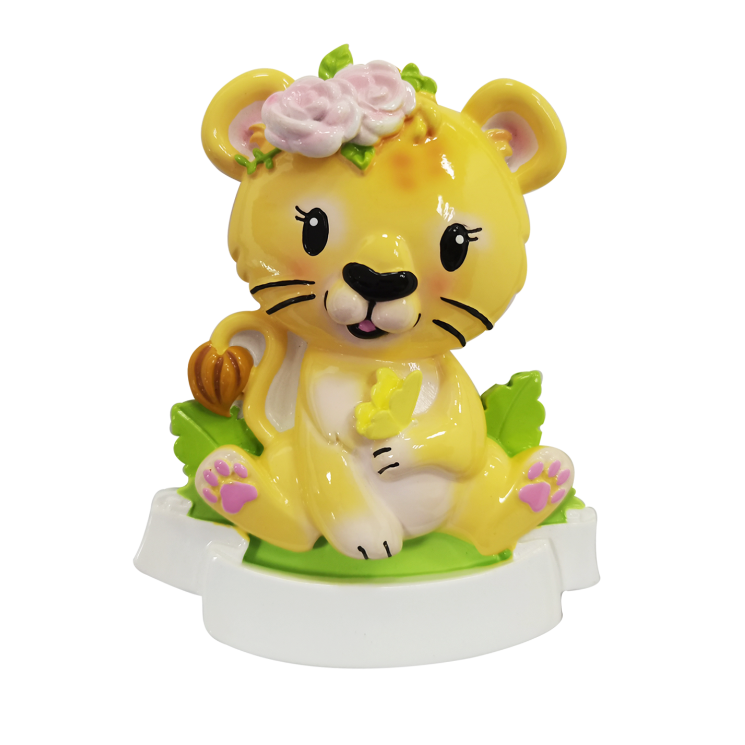 OR2362-F - Lion (Female) Personalised Christmas Decoration