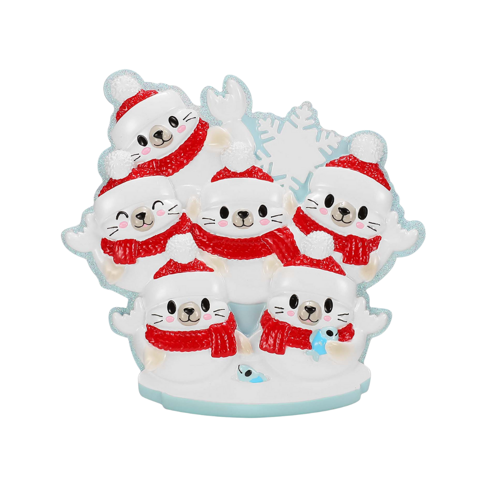 OR2663-6 - Arctic Seal Family of 6