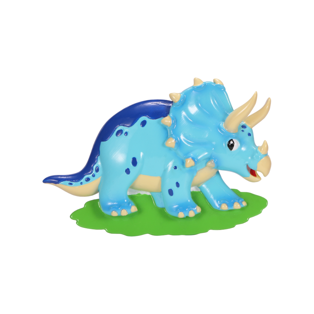 OR2698 - Triceratops Personalised Christmas Ornaments
