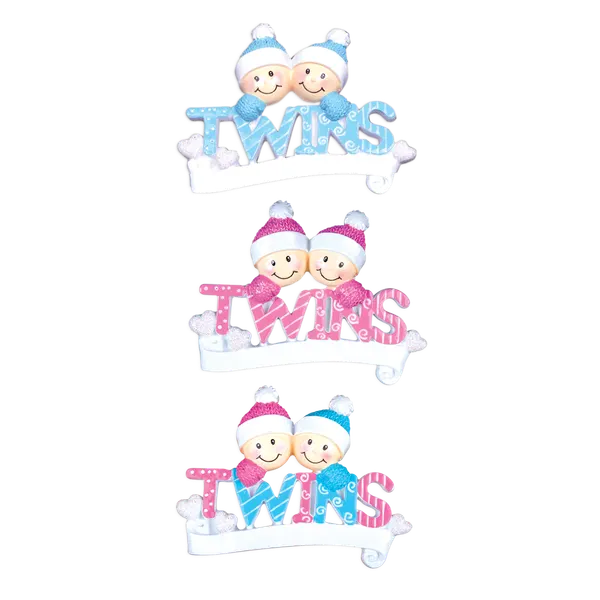 OR1166-A - Twins - Boys, Girls, Girl & Boy (Four of Each)