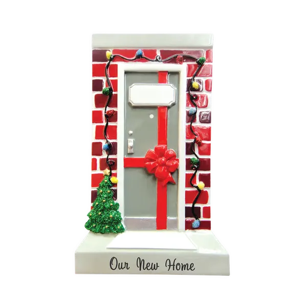 OR1478-H - Our New Home Door Personalised Christmas Ornament