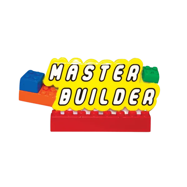 OR1579 - Master Builder Personalised Christmas Decoration
