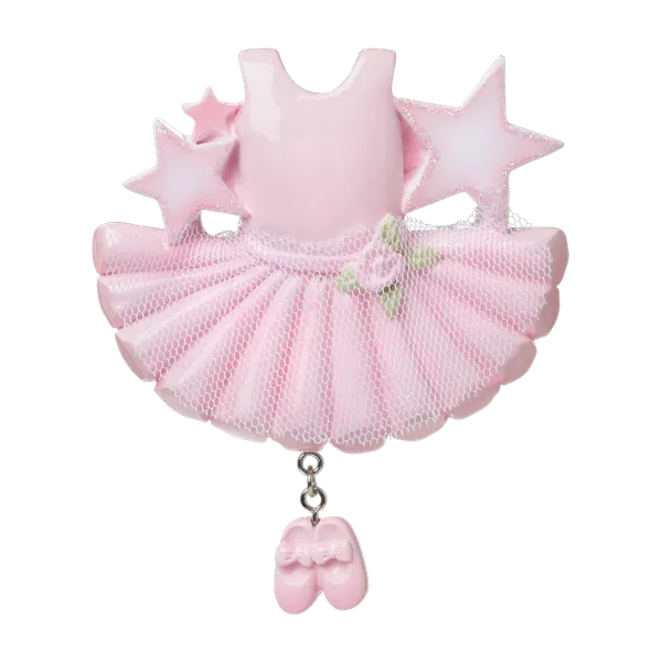 OR1661 - Ballerina Outfit Personalised Christmas Decoration