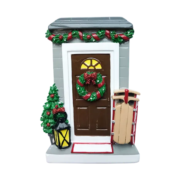 OR1697 - Christmas Door Personalised Christmas Decoration