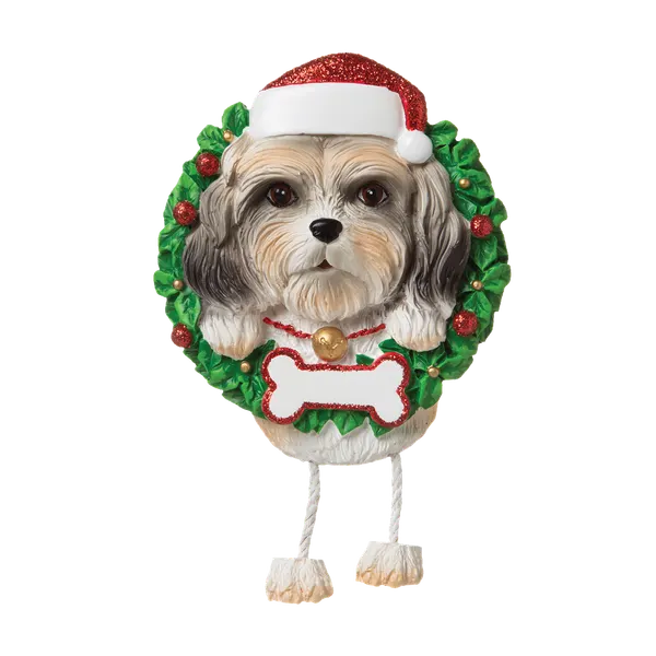 OR1712-ST - Shih Tzu (Pure Breed) Personalised Christmas Decoration