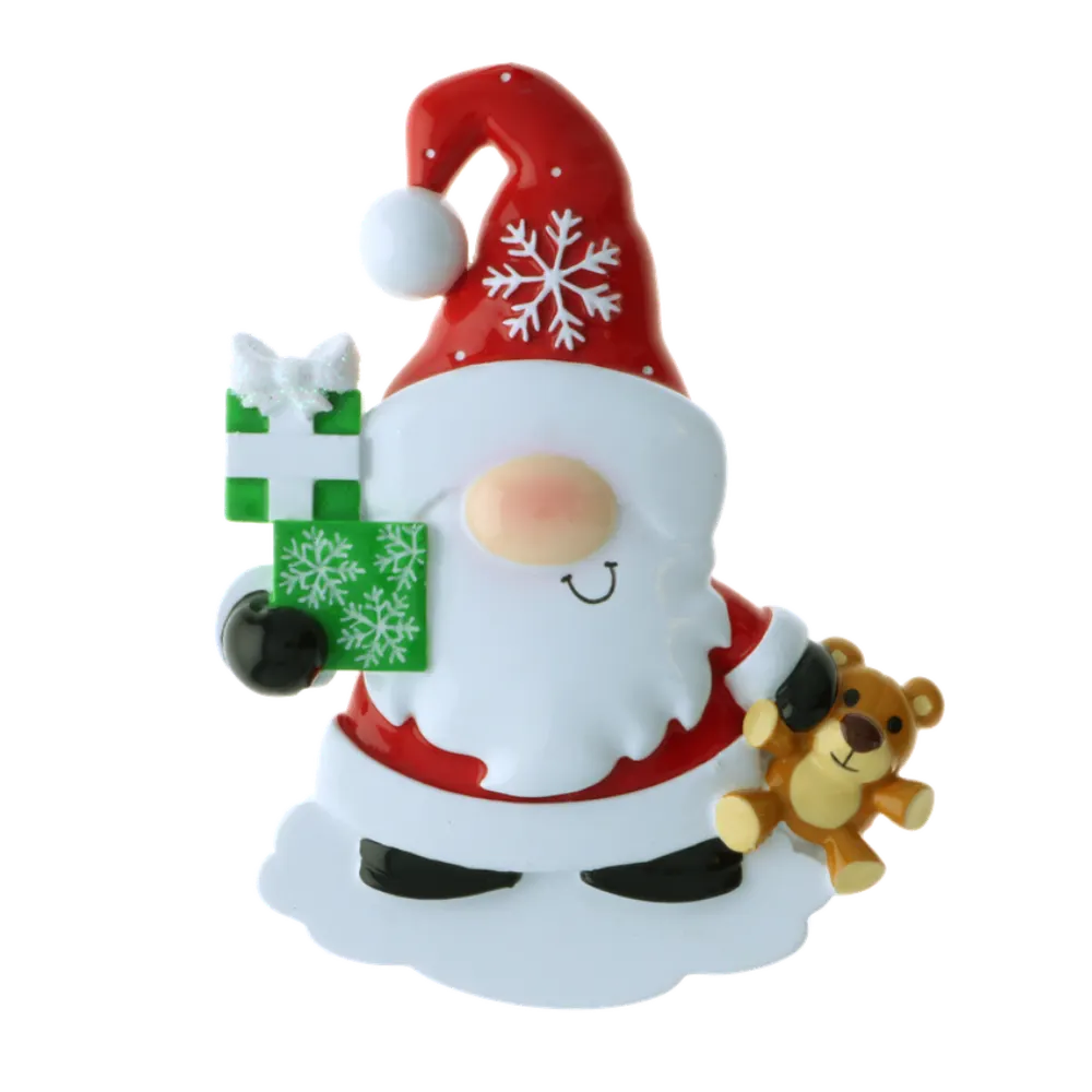OR2220 - Gnome Santa Personalised Christmas Decoration