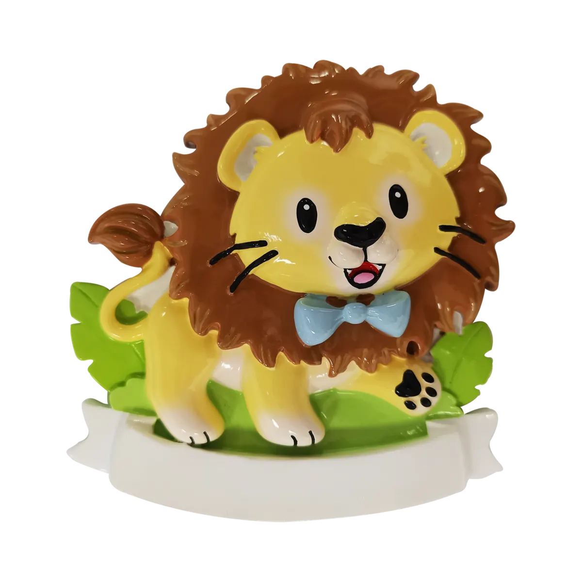 OR2362-M - Lion Cute Animal Personalised Christmas Decoration