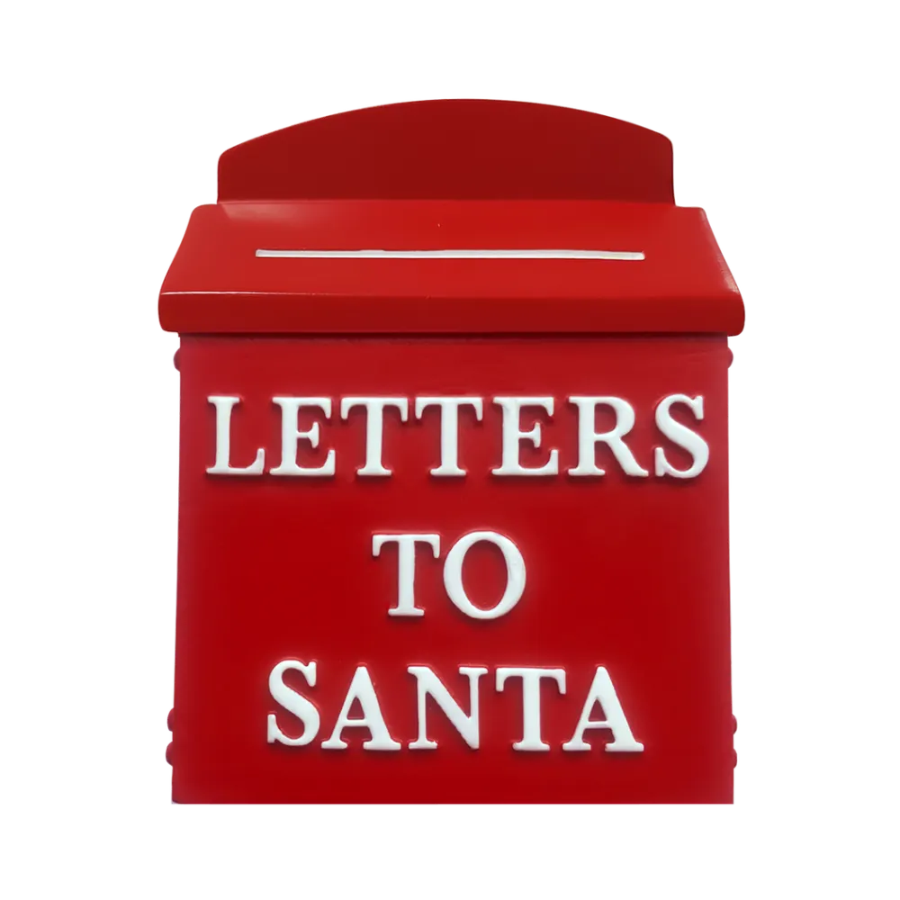 OR2374 - 3D Letters To Santa Mailbox Personalised Christmas Decoration