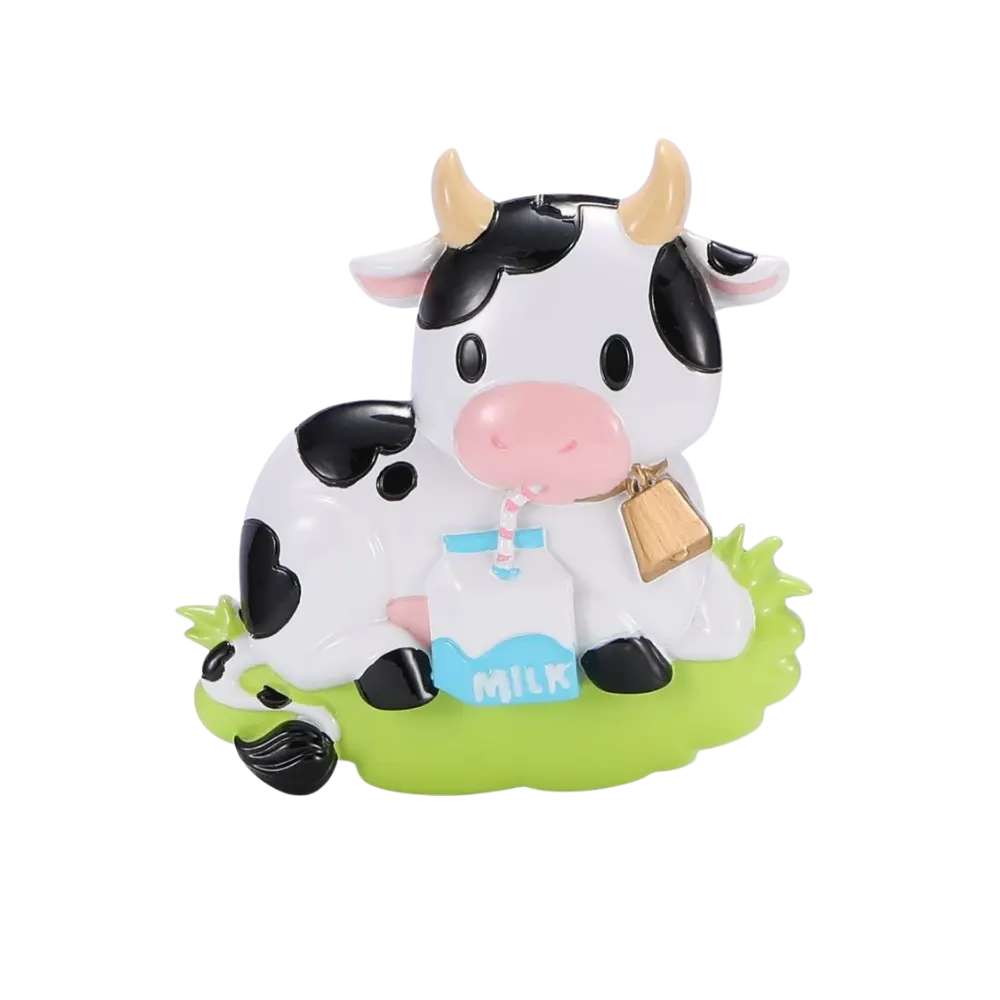 OR2494 - Traditional Cow Personalised Christmas Decoration