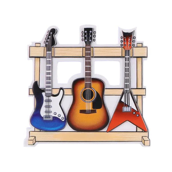 OR2577 - Guitars & Stand Personalised Christmas Decoration