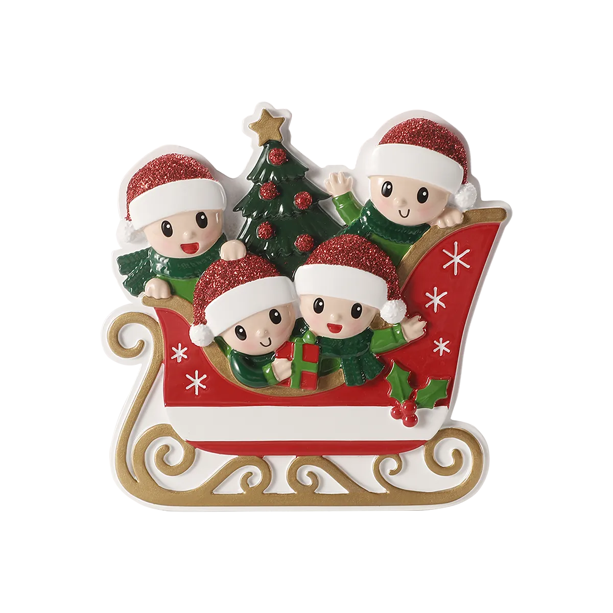 OR2904-4 - Family in Sleigh - 4