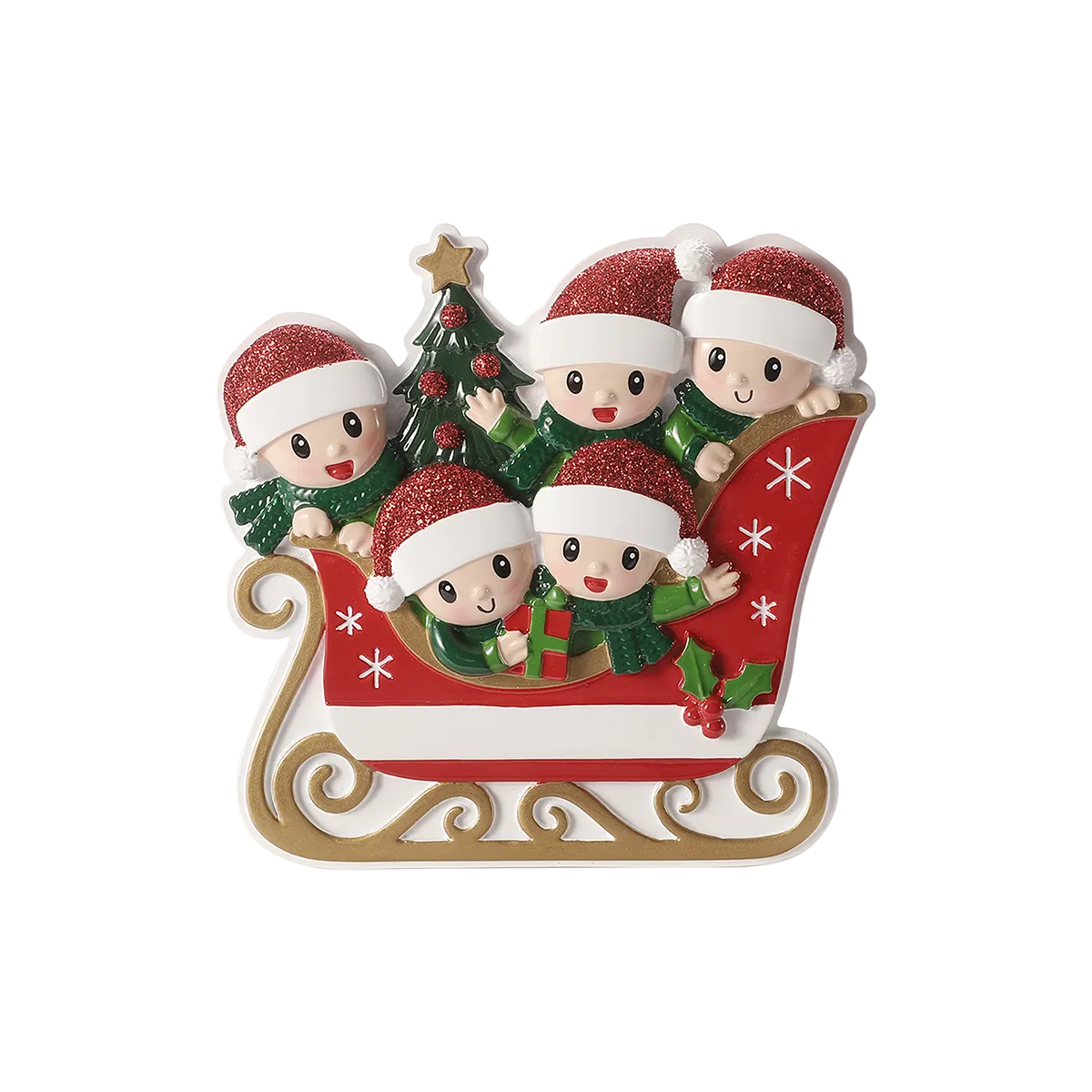 OR2904-5 - Family in Sleigh - 5