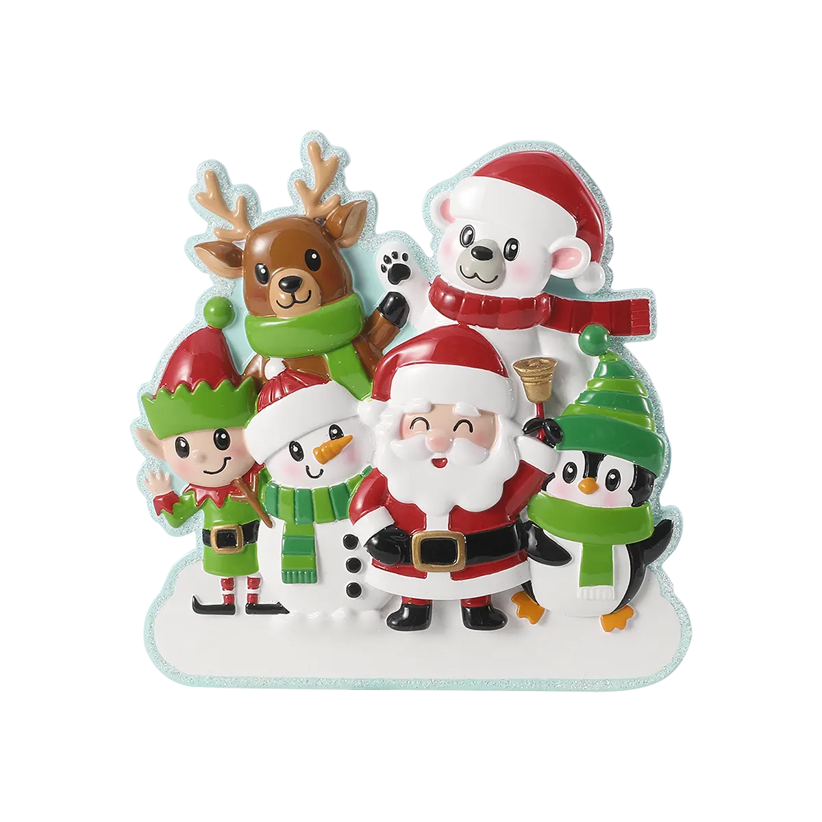 OR2906-6 - Cute Family of Christmas Characters - 6