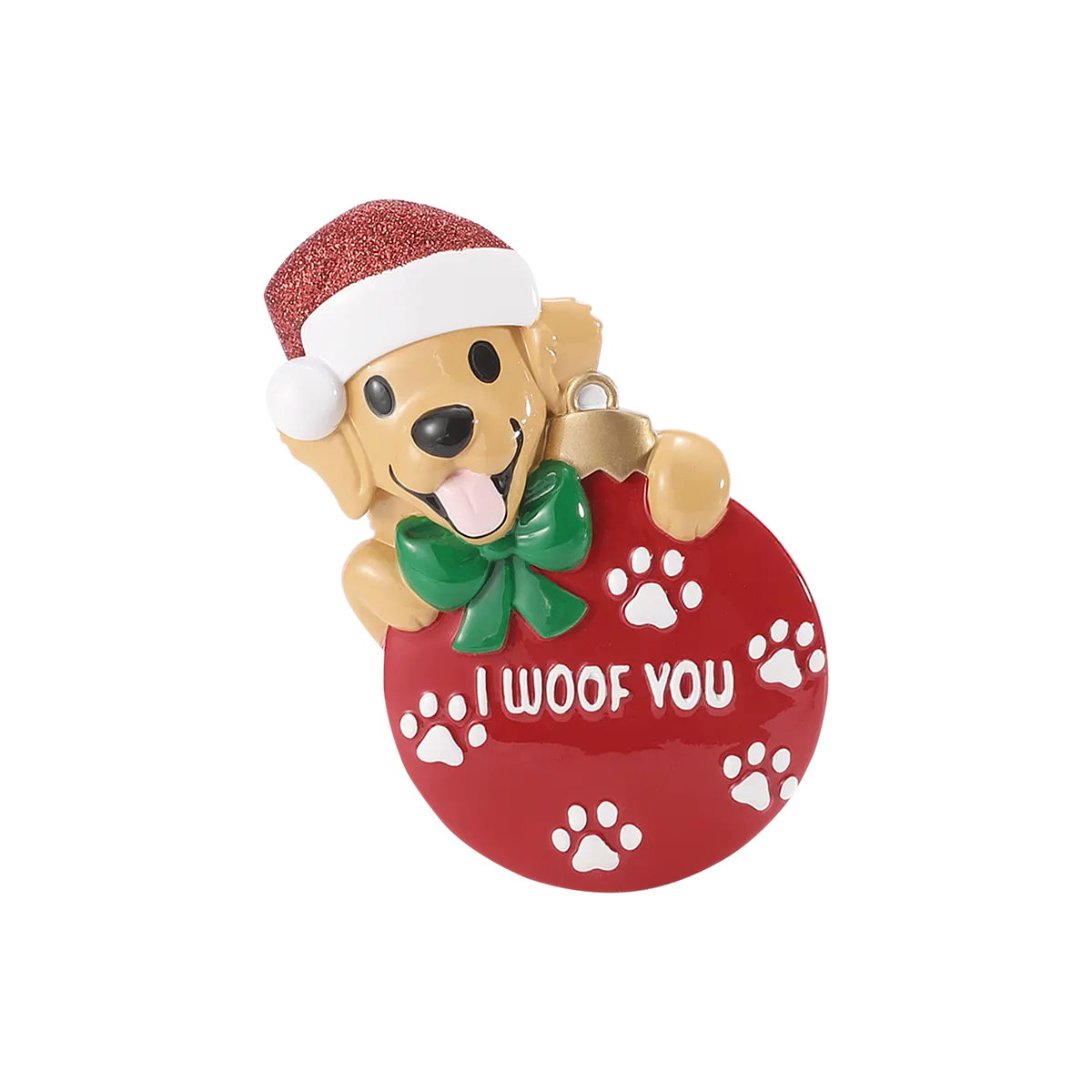 OR3043 - I Woof You Red Ornament