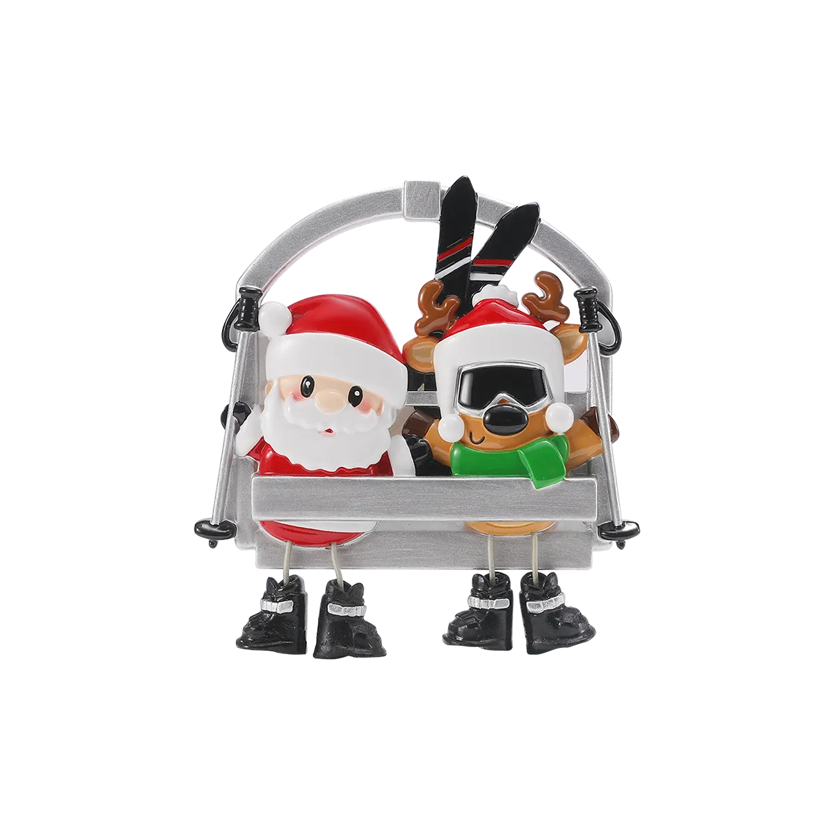 OR3048-2 - Ski Lift Family Dangling Legs - 2