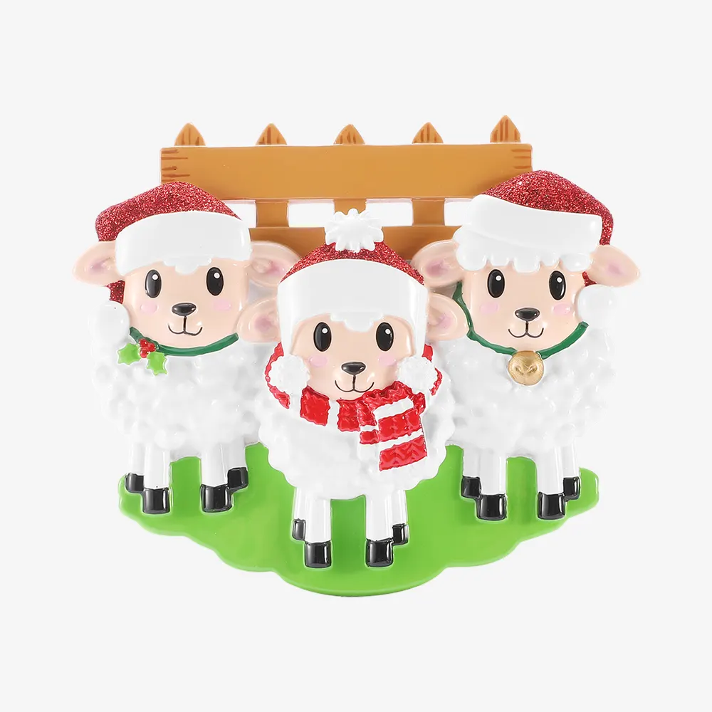 OR3080-3 - Sheep Family of 3