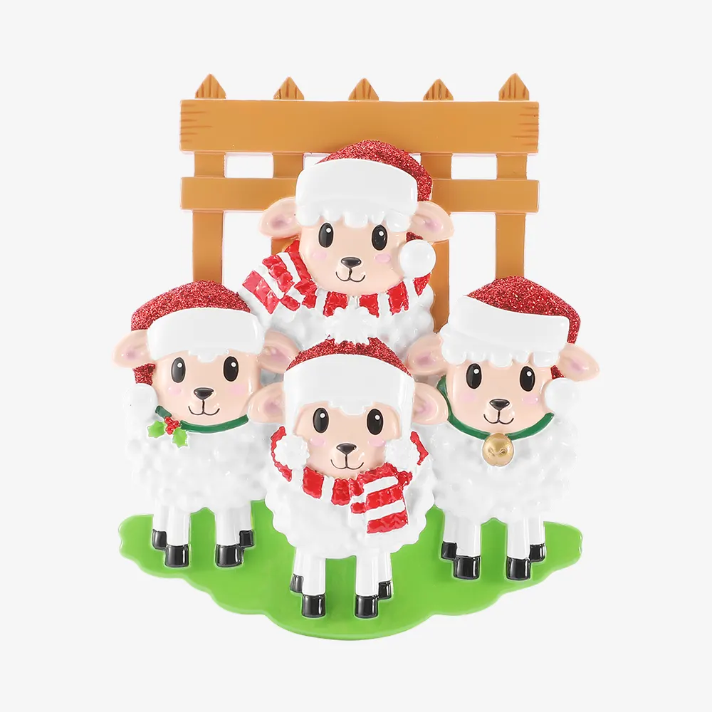 OR3080-4 - Sheep Family of 4