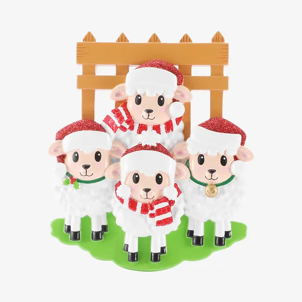OR3080-4 - Sheep Family of 4