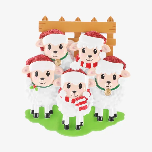 OR3080-5 - Sheep Family of 5