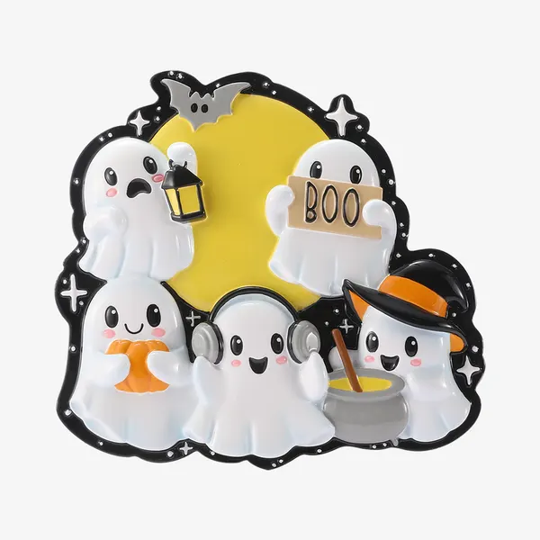 OR3090-5 - Halloween Ghost Family of 5