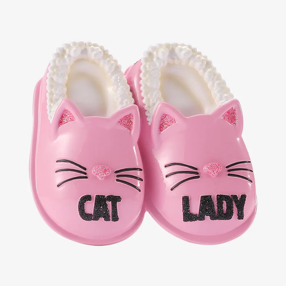 OR3135 - Pink Cat Lady Slippers