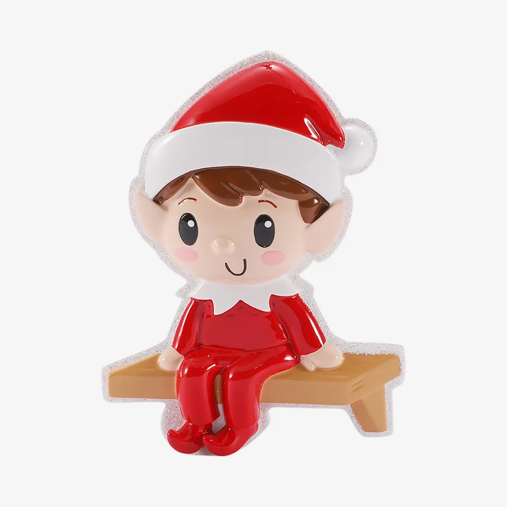 OR3151 - Christmas Elf Sitting On A Shelf