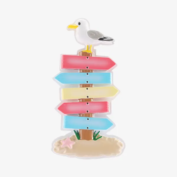 OR3184 - Coastal Directional Signs with Seagull