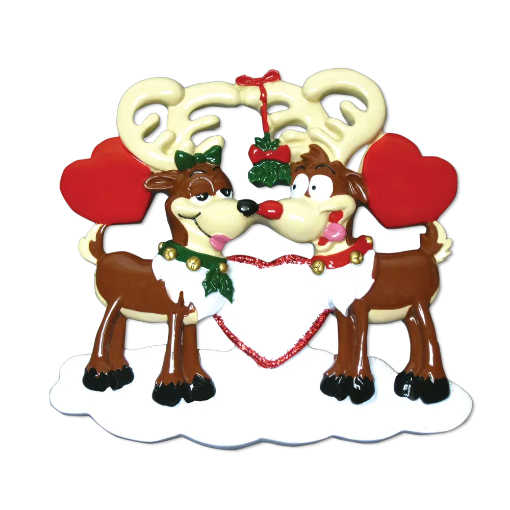 OR361 - Reindeer Love Personalised Christmas Decoration
