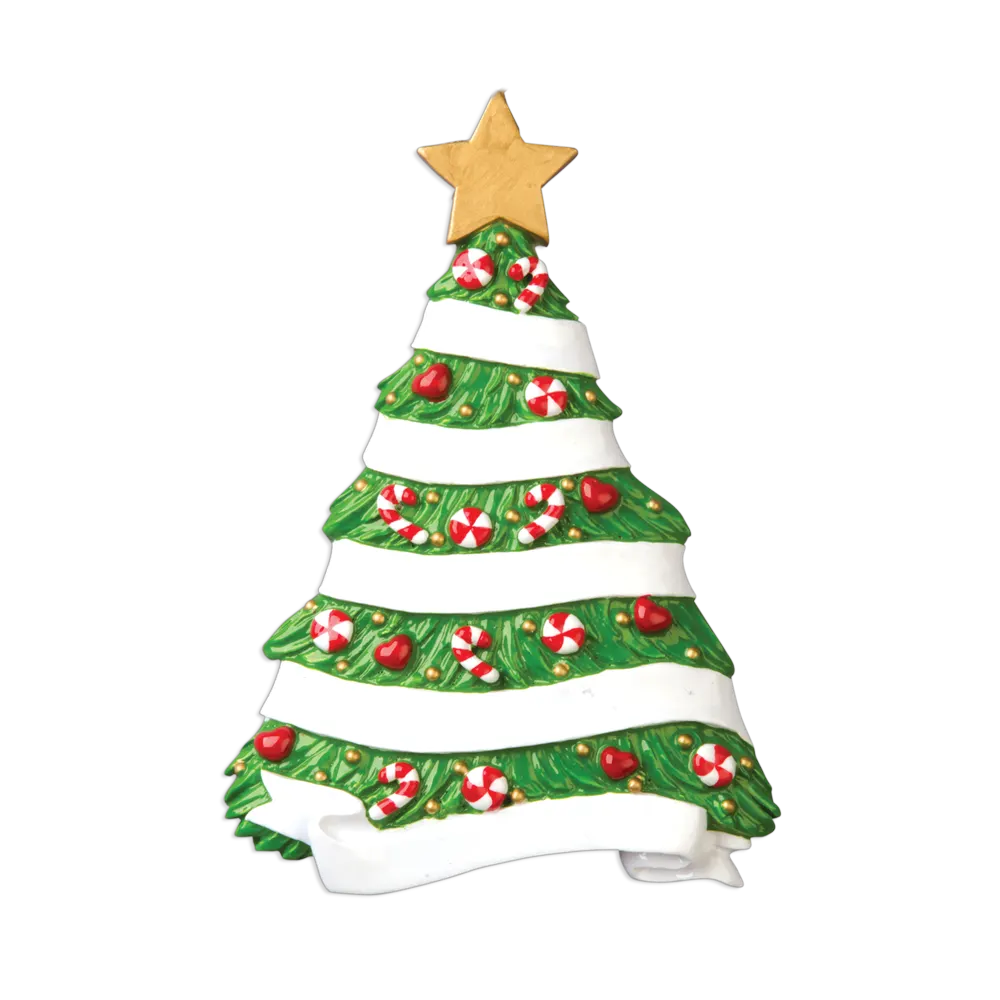 OR986 - Family Grandma's Tree Personalised Christmas Decoration