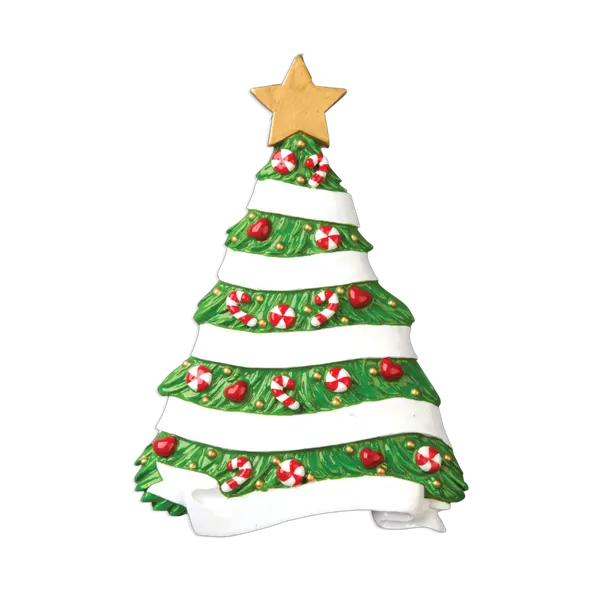 OR986 - Family Grandma's Tree Personalised Christmas Decoration