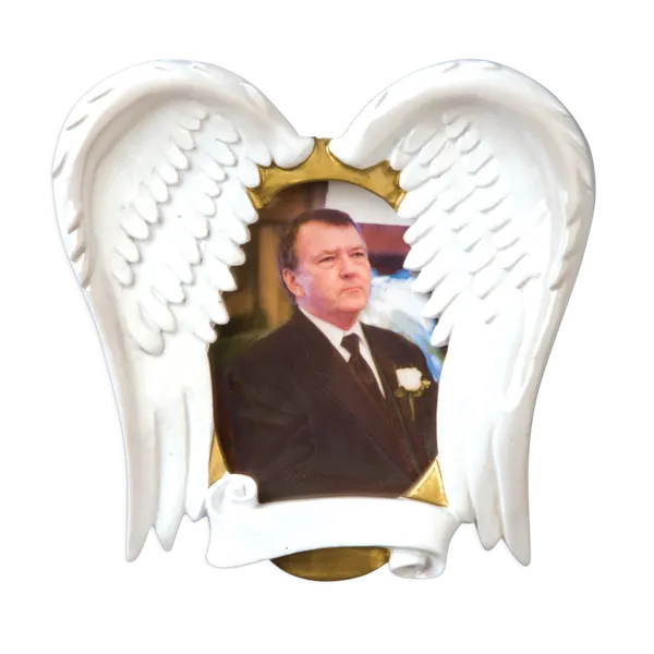 PF955 - in Loving Memory Frame Personalised Christmas Decoration