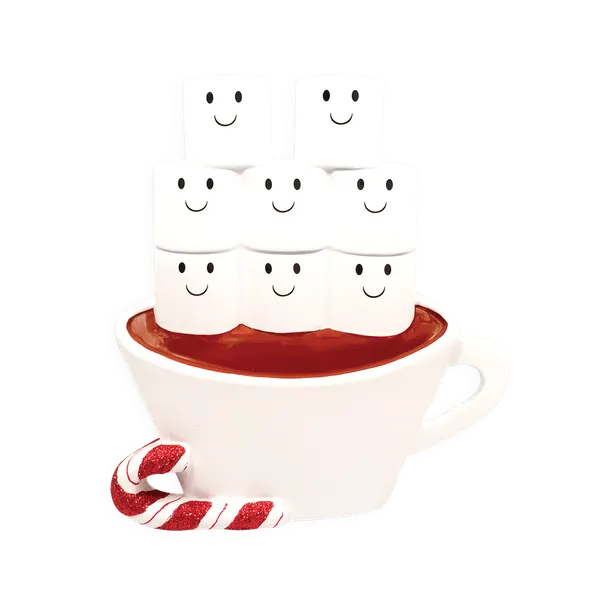 TT1213-8 - Hot Chocolate Family (8) Table Topper