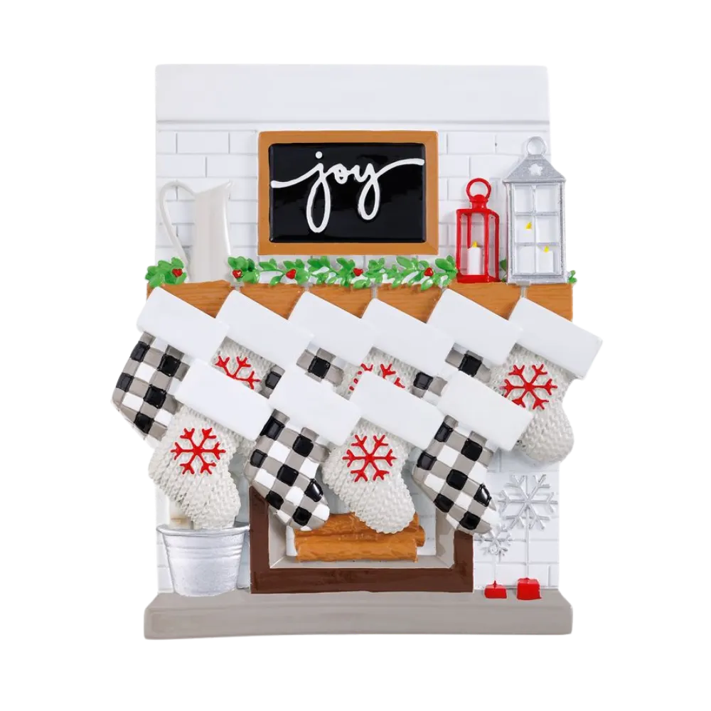 TT2030-10 - Fireplace Mantle Family of 10