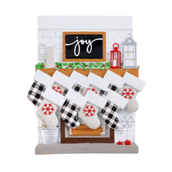 TT2030-10 - Fireplace Mantle Family of 10