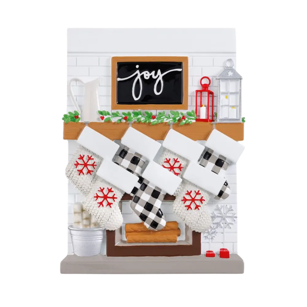 TT2030-7 - Fireplace Mantle Family of 7