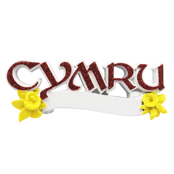 OR2160 - CYMRU - Cymru Personalised Christmas Decoration