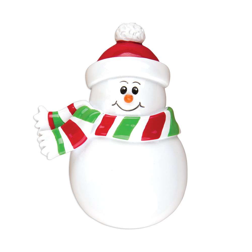 OR1309 - Snowman Personalised Christmas Decoration