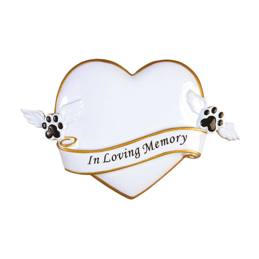 OR1482 - R.I.P Memorial Personalised Christmas Decoration