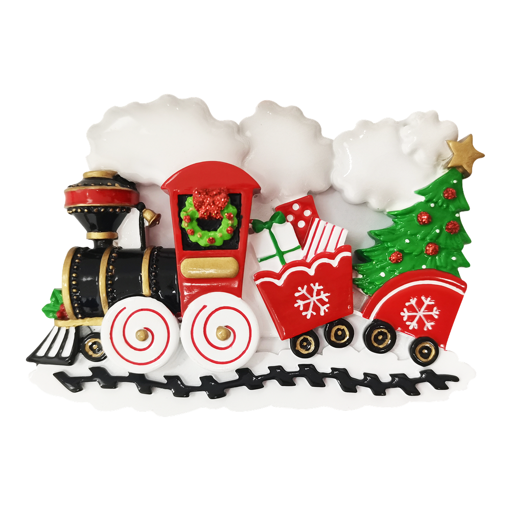 OR2397 - Nostalgic Train Personalised Christmas Decoration