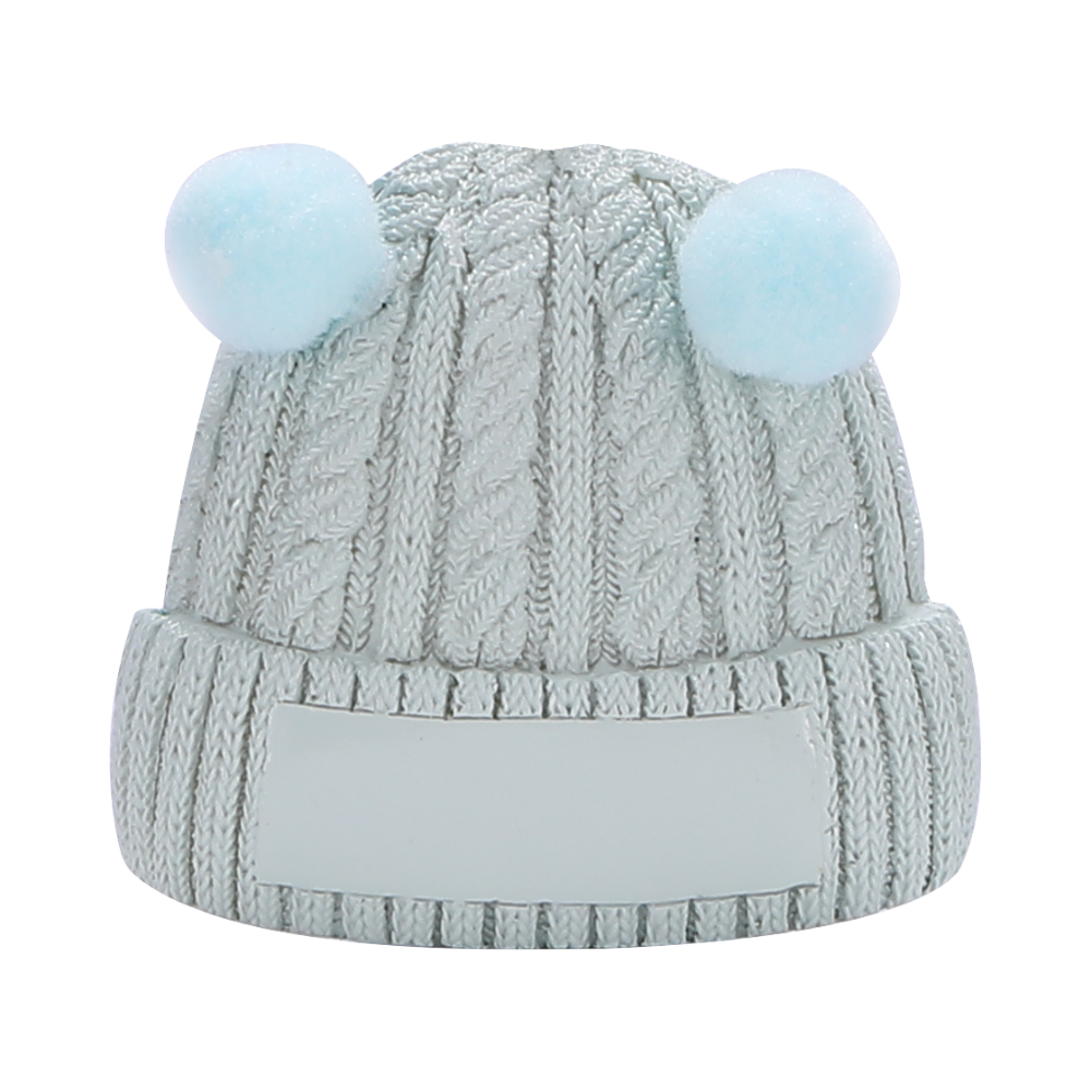 OR2485-B - Christmas Hat (Blue) Personalised Christmas Decoration