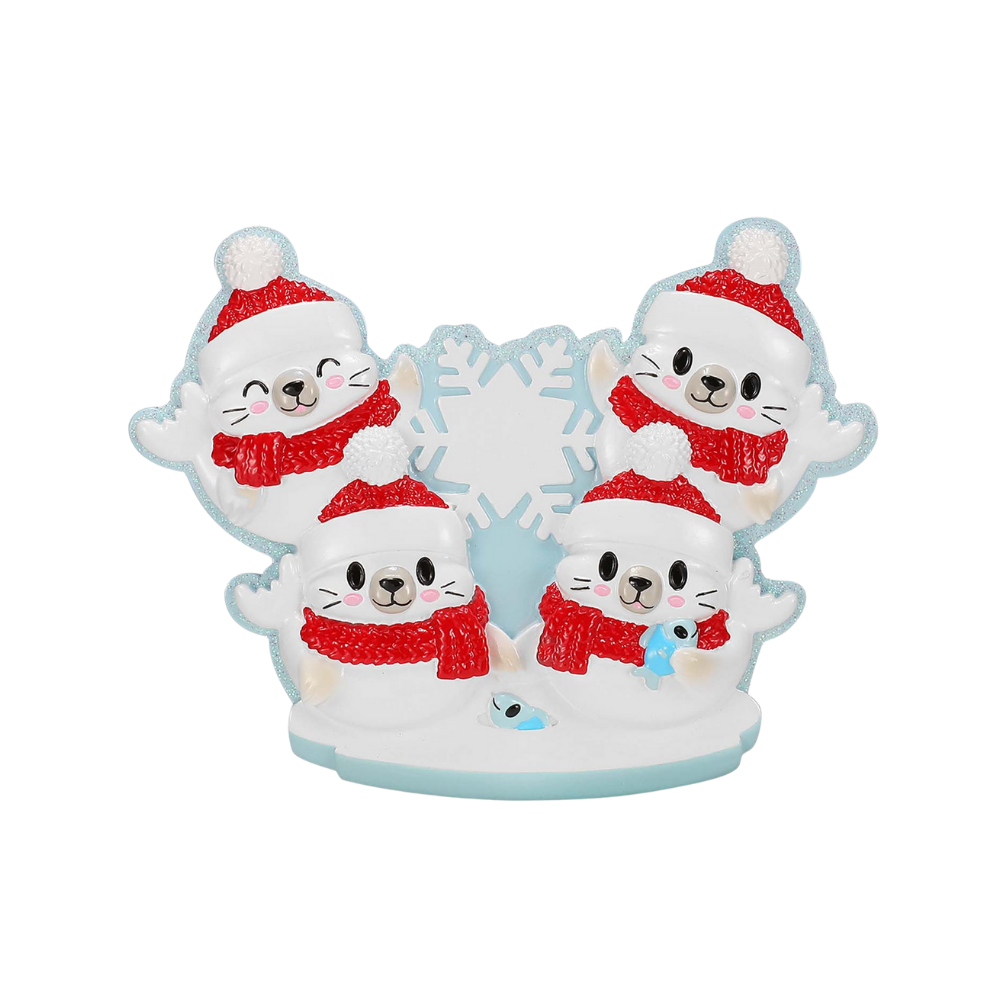 OR2663-4 - Arctic Seal Family of 4
