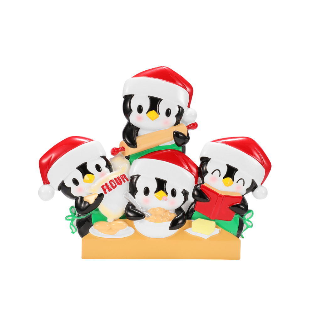 OR2664-4 - Penguin Baking Family of 4