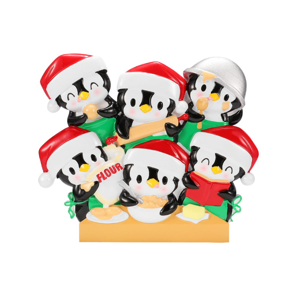 OR2664-6 - Penguin Baking Family of 6