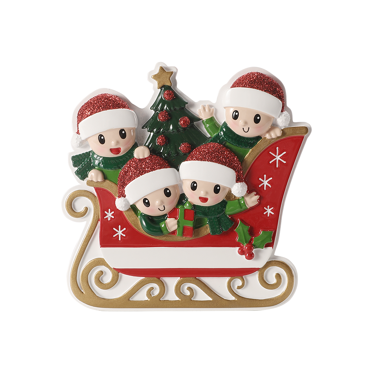 OR2904-4 - Family in Sleigh - 4
