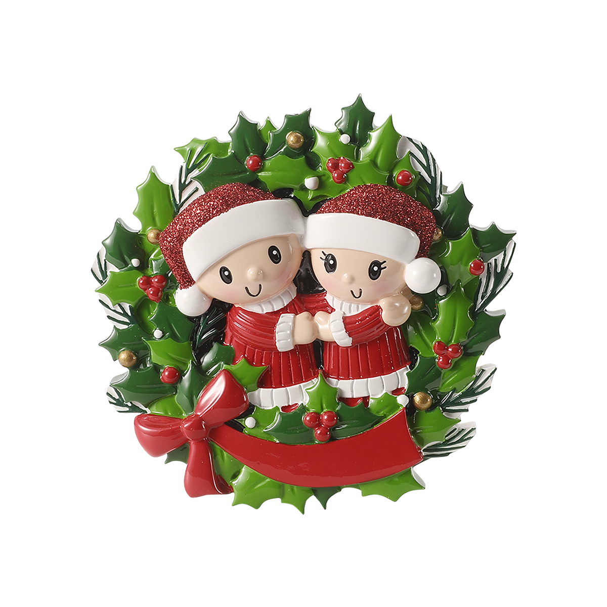 OR2905-2 - People in Wreath - 2
