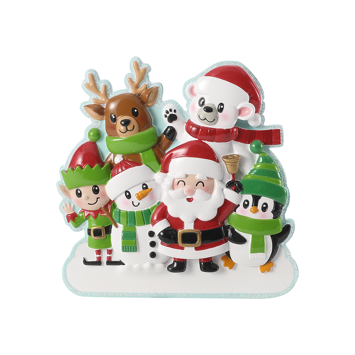 OR2906-6 - Cute Family of Christmas Characters - 6