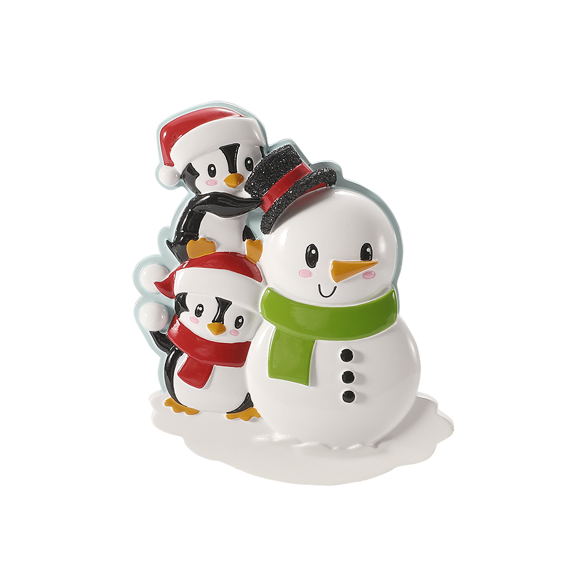 OR2907-2 - Penguins Building A Snowman - 2
