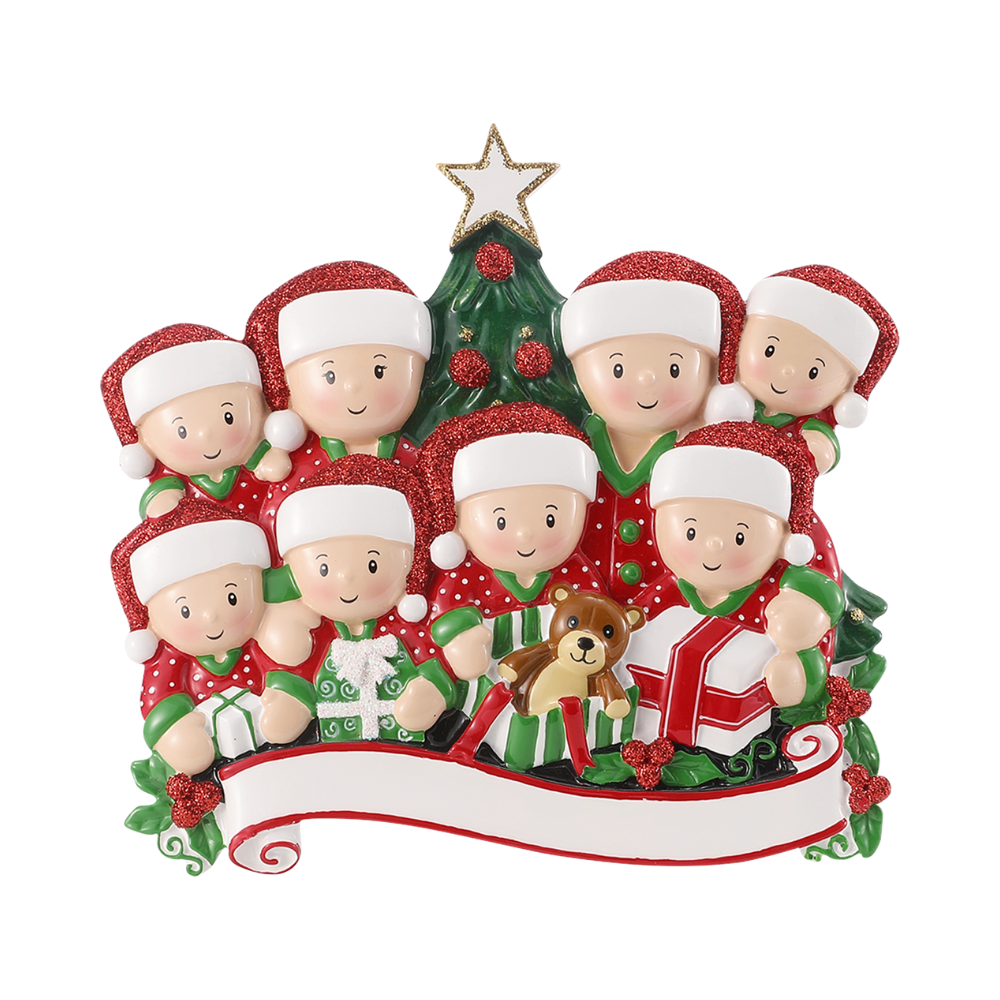 TT1523-8 - Pajama Family of 8 Table Topper