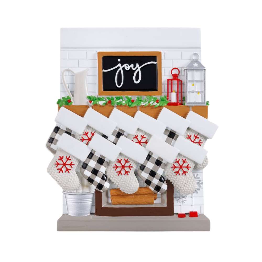 TT2030-11 - Fireplace Mantle Family of 11